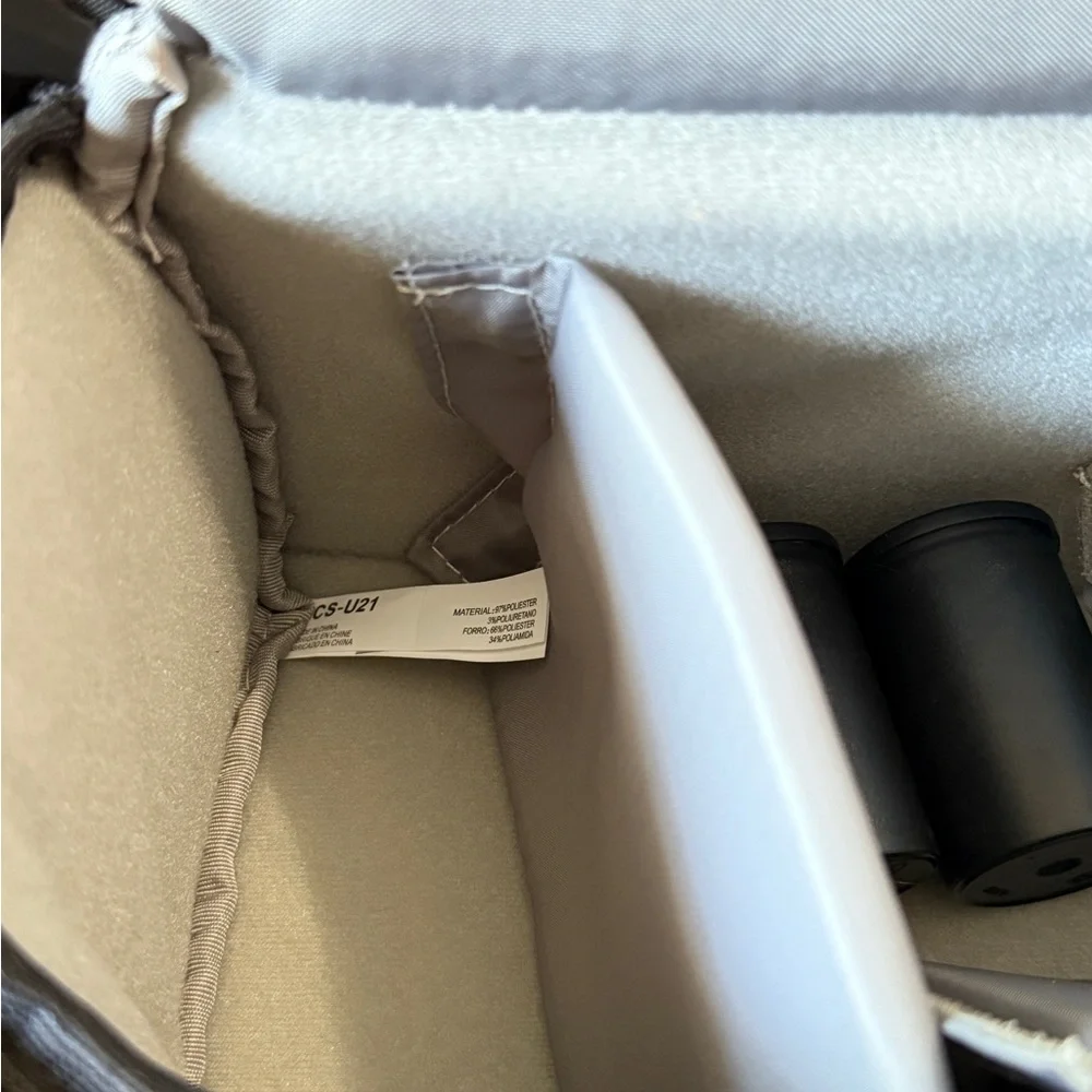 Sony Soft Carrying Case LCS-U21 Camera Case Bag Adjustable Strap Black